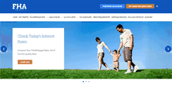 Desktop Screenshot of fhaloansearch.com